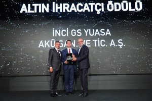 İnci GS Yuasa, ‘Altın İhracat Ödülü’ne layık görüldü
