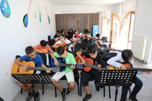Kayseri Talas’ta müzik kurslarına yoğun ilgi