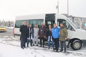 ERÜ’den 6 kişilik sağlık ekibi yola çıktı