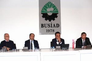Bursa’da tekstilin geleceği BUSİAD Evi’nde konuşuldu