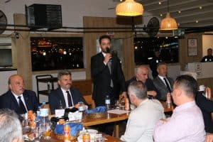 Cumhur İttifakı adayı Gökhan Dinçer Mudanya’da uçbeyleriyle buluştu