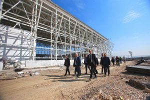 Karabağlar Atatürk Gençlik ve Spor Merkezi’nde sona yaklaşıldı