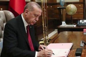 Erdoğan’dan kritik imza